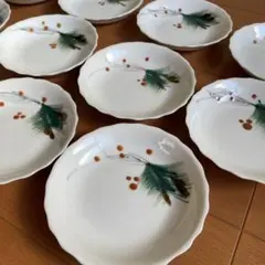 昭和レトロな小皿10枚