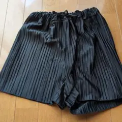 130cm 黒 ポリエステル ハーフパンツ
