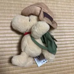 スヌーピー ウッドストック ぬいぐるみ ビーグル・スカウトM タグ付き