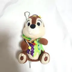 ディズニーランド　ぬいぐるみバッジ　チップ　ドナルドホットジャングルサマー