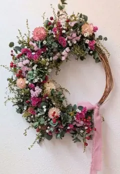 ミモザ×ユーカリ｜フレッシュ春色のハーフリース＊ドライへ