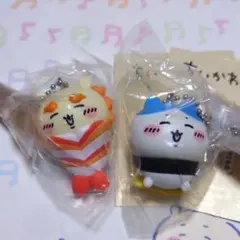 ちいかわ寿司　フィギュアキーホルダー　ハチワレ✕シーサー　カプセルトイ