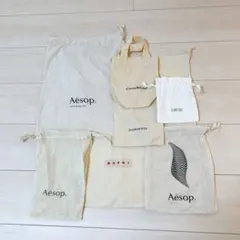 Aesop・Dior・Marni 布製ショッパー セット