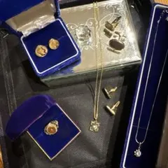 。*。様 ゴールドアクセサリー　まとめ売り　YSL 遺品整理　silver 刻印