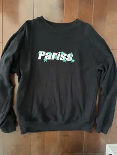 pariss パリス 8Starトレーナー ブラック ティファニーブルー Sのサムネイル