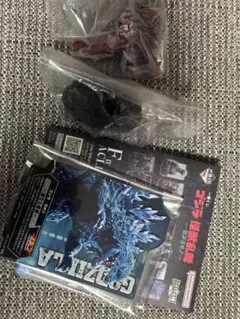 ゴジラ一番くじ E賞 モンスターヘッドマグネット F賞ACLLECTセット