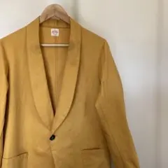 さかな様！POOL IDEE いろいろの服 リネンブラウス マスタード - メルカリ