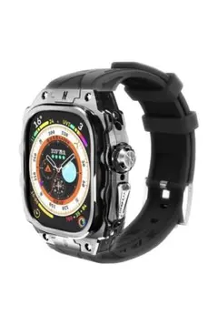 Apple Watch Ultra 1/2 49mmバンド カバー付き シリコン