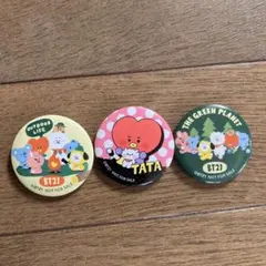 BTS BT21 アウトドアライフ ピンバッジ 3個セット