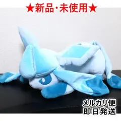 【新品タグ付】ポケモン もふぐっと ～グレイシア～ おひるねver. 約25㎝のサムネイル