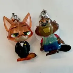 ズートピア2 めじるしアクセサリー　ニック　ニブルズ　おまけカード付き