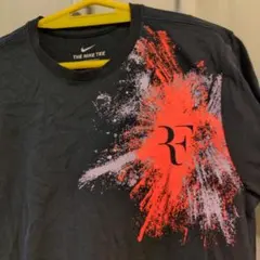Nike ナイキ Tシャツ S ロジャーフェデラー ストライプ テニス 丈65