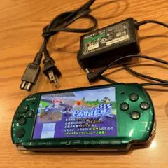 【希少カラー✨】PSP3000 スピリティッドグリーン　メモリースティック4GB