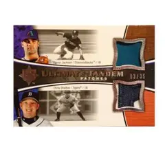 ◇Conor Jackson/Chris Shelton◇ジャージパッチカード