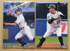 青木 宣親 23 東京ヤクルトスワローズ プロ野球チップスカード 2020