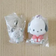 サンリオ ふわふわスノー　ふわわマスコットチャーム　ポチャッコ