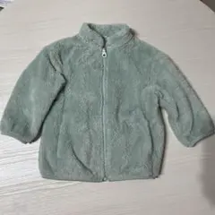 UNIQLO フリースジャケット 80cm グリーン