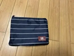 アーバンリサーチ　UR ストライプデザイン ポーチ　メッシュのサムネイル
