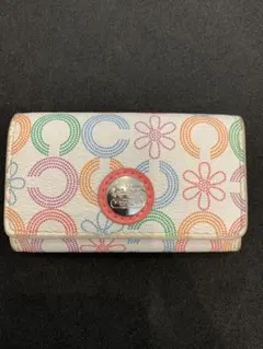 コーチ キーケース COACH ウェイバリー デイジー 6連 キーケース マルチ