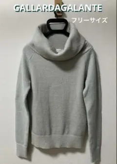 GALLARDAGALANTE タートルネックニット スモーキーブルー フリー