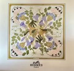 미사용 HERMESエルメス カレ90Flora Graecaヴィンテージ箱付