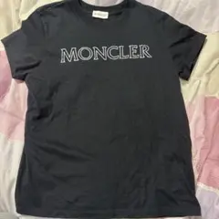 MONCLER ブラック Tシャツ