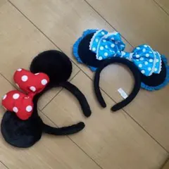 ミニーカチューシャ2個セット