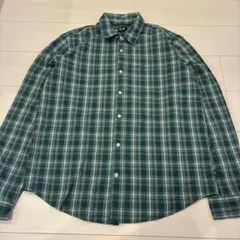OLD GAP ギャップ 長袖 チェックシャツ グリーン アメカジ ヴィンテージ