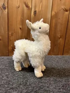 アルパカ(リャマ？)ぬいぐるみ ホワイト