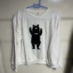 くまさんトレーナー 白
