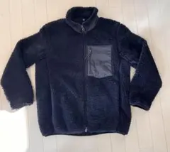 【美品】UNIQLO メンズS フリースジャケット フロントポケット付き