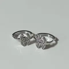 ピアス シルバー リング ccマーク