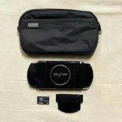 psp3000 本体　大容量バッテリーカバー付き　ブラック