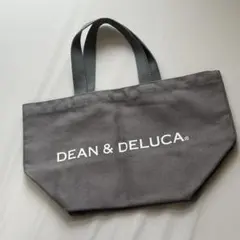 【美品】DEAN & DELUCA グレー トートバッグ