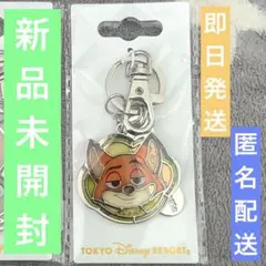 ディズニーランド ガラスの靴 ズートピア ニック キーホルダー