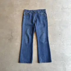80s Levi's 517 USA製 ブーツカットデニム　オレンジタブ W35