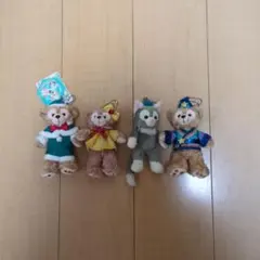 ダッフィー ストラップセット ぬいぐるみ