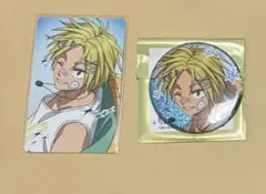 サカモトデイズ　デコラ　朝倉シン　缶バッジ　特典カード