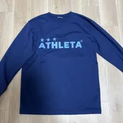 ATHLETA アスレタ プラクティスシャツ ネイビー M 美品のサムネイル