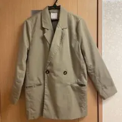 テーラードジャケット　カーキ