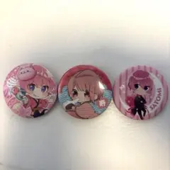 すとぷりさとみくん缶バッジ3個セット