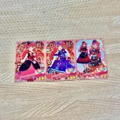 おねがいアイプリ 3だん ナナ 星3 星2 セミコンプセット