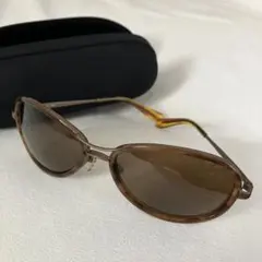 ユナイテッド・アローズ BLUE LABEL ブラウン サングラス ケース付き