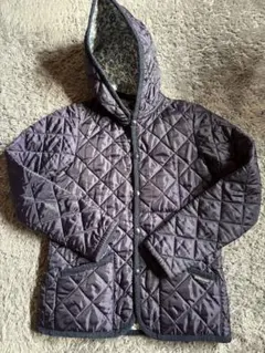LAVENHAM キルティングジャケット フード付き リバティ花柄