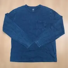 GAP ダークブルー 長袖カットソー