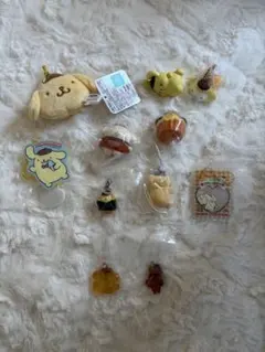 サンリオ ポムポムプリン グッズ まとめ売り　めじるしチャーム