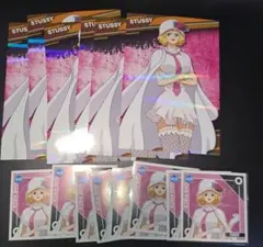 ワンピース ブロマイドガム シールコレクション ステューシーセット