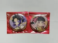 ★ 鬼滅の刃　午年　缶バッジ　胡蝶しのぶ　カナヲ