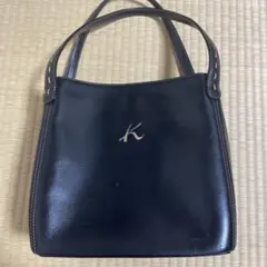 キタムラ本革黒トートバッグ
