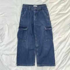 ZARA カーゴデニムパンツ 152 キッズ